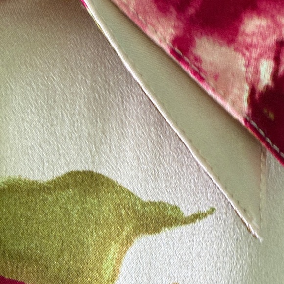 Escada Pink Floral Blouse - Picture 5 of 6